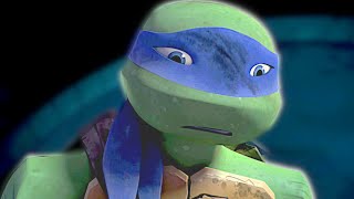 Raphael defeats leonardo - TMNT animation