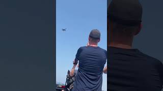 RCAF CF-18 Hornet Flyby at The Airshow in Abbotsford BC Canada (stereo)