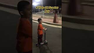 4 YearcOld Scooter in action #extremegames #scooter #xgamer