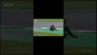 quartararo crash #trending #Britishmotogp #shorts