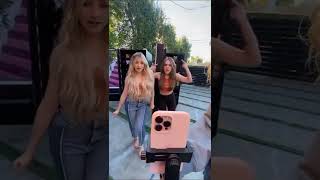 we enjoyed doing this tiktok @PiperRockelle and @elliana_walmsley 😛