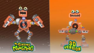 ALL Wubbox 3D vs Wubbox My Singing Monsters - Redesign Comparisons ~ MSM