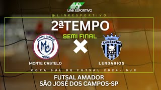 Ao Vivo - Monte Castelo x Resenha  - Futsal Amador de São José dos Campos-sp