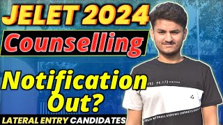 JELET Counselling Process | JELET 2024 | jelet counselling start date | Lateral Entry Candidates