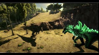 mods  Savage Acro level 120 vs Godzillark  level 1 ark Battles  Dinoplanet