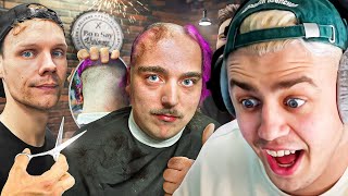 Die RINOS übernehmen einen FRISEUR... (Es eskalliert komplett) I Papaplatte Reaction