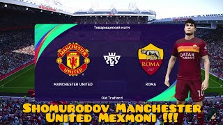 PES 2021 | Manchester United vs Roma | Gameplay PS4