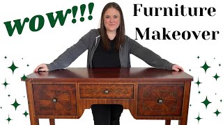 SHOW-STOPPING Furniture Makeover Using Carts And Millie Paint!