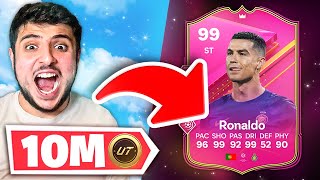 I Spent 10 Million Coins to Pack 99 Ronaldo in EAFC24! Epic Pack Opening!"