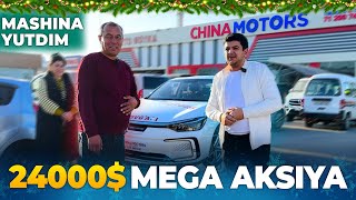 Mega Aksiyamiz g'olibimizga mashinasini topshirdik | CHINA MOTORS