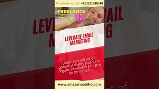 Leverage email marketing