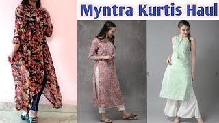 Myntra Stylish Kurtis Haul || Under ₹700 || Affordable Kurtis | lifestyle with beauty24