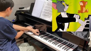 Tom & Jerry | Hungarian Rhapsody No.2 by Liszt (Piano cover)