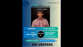 KEC VERSPERS PROGRAM ||15 March 2024