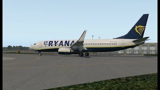 X-Plane London Luton to Kaunas