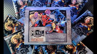 NEW RELEASE!!! 2024 Marvel Metal Universe Avengers!! WHAT A BOX!!