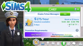 How To Get Promoted In The Detective Career (Cheat) - The Sims 4