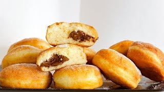 Donuts Filled With Chocolate Spread | Easy Recipe