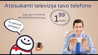 Atsisukanti televizija telefone! Ar gali būti patogiau? | Besmegeniai