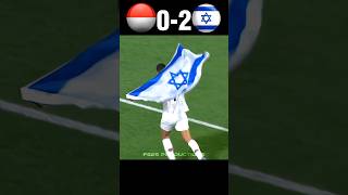 Indonesia vs Israel Imaginary Match 2024 #football #shorts #indonesia