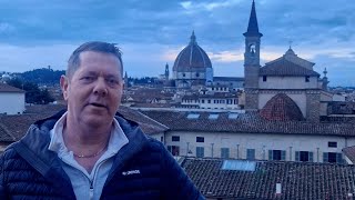 Hotel Panorama, Florence. Rooftop and breakfast areas