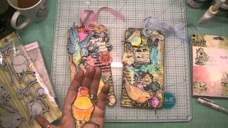 Mixed Media Tags -  A Second Look   3-19-16