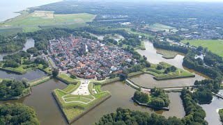 Naarden Vesting: Drone video of the city and surroundings