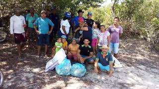 Limpeza do rio maratoaon no pau ferraado em Cabeceiras do Piauí