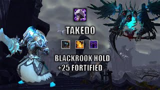 WoW Ret Paladin Mythic+ 10.2.5 POV | +25 Blackrook Hold | Fortified | Dragonflight Season 3