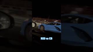 Stage 2 Audi RS3 vs Stage 1 Corvette C8 Drag Race