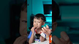 Makan Snack Piattos Sambal Geprek #asmrfood #reviewsnack #shorts