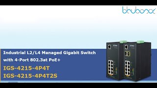 IGS-4215-4P4T Industrial Managed Switch