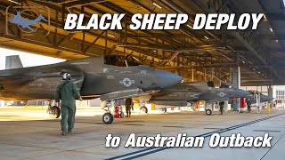 VMFA-214 "The World famous Blacksheep" deploy to Australia to train with RAAF!