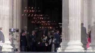 Royal Family at St Paul's, Afghanistan Service