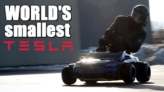 World's smallest Tesla