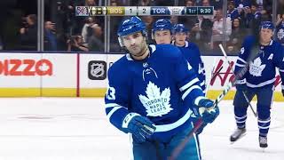 Nazem Kadri 22nd Goal of the Season! 2/24/2018 (Boston Bruins at Toronto Maple Leafs)