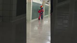 Clown in the school