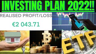 Investing Goals 2022!! Real Estate, Stocks, ETFs, Crypto, Swing Trading & Business Ideas for 2022!!