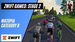 10 Minute Power PB Before I Fall Apart! // Zwift Games Stage 2 // Jurassic Coast