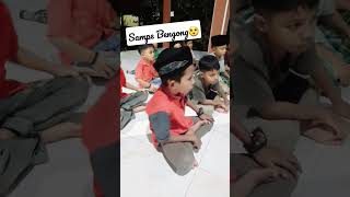 Asyiknya Bayi Nonton Performance Para Bocil saat  zikir Maulid Khas Aceh #shorts