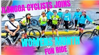 ILOILO WOMEN CYCLISTS CELEBRATES NATIONAL WOMENS MONTH