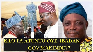 BIG WAR BETWEEN LADOJA AND GOV SEYI MAKINDE AFTER NEW OLUBADAN CORONATION