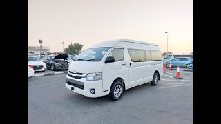 2018 TOYOTA HIACE COMMUTER VAN RIGHT HAND DRIVE