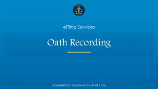 12 Video recording of Oath