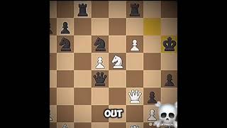 Sacrificing Rook and Queen in one row 😮‍💨