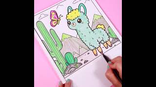 Cute Animal Coloring Page by Lily Grace |   Coloring Fun For Kids #coloringforkids  #coloringfun