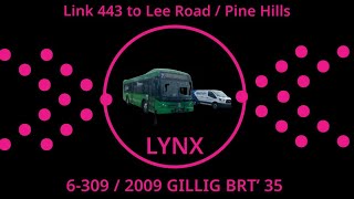 6-309 on Link 443 to Lee Road / Pine hills (RETIRED)