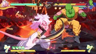 DBFZ S3.5 Android 21 sparking corner loop 82 hits solo TOD