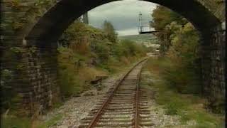 Cab Ride Ramsbottom to Rawtenstall 1990 Single Line Train journey