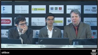 ANALYSIS WITH GMs ANISH GIRI AND MAXIME VACHIER-LAGRAVE - NORWAY CHESS 2017 ROUND 7